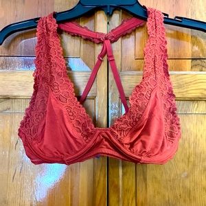 Burnt orange Aerie bralette